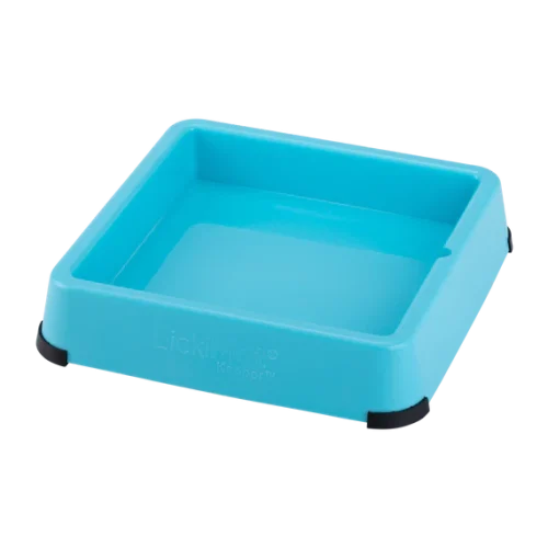 turquoise lickimat dog bowl